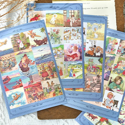 Ancient Retro Sticker Book