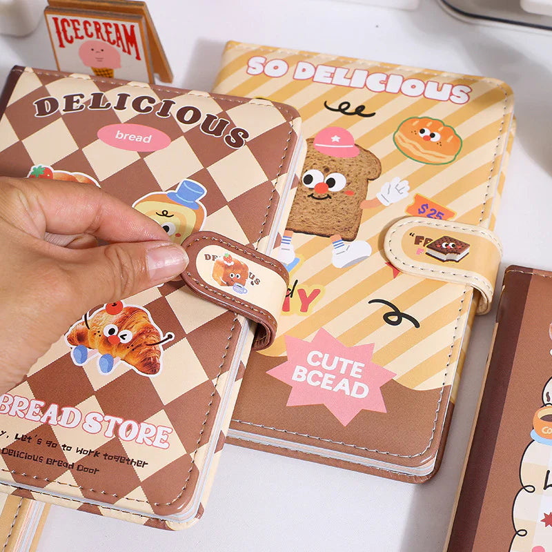 Kawaii Bread Puffy Diary