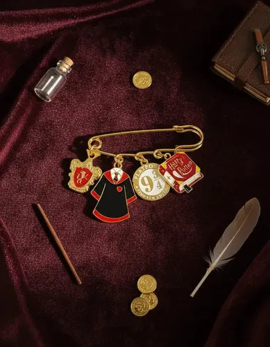 HP magic Enamel Pin Set - 4 Pcs