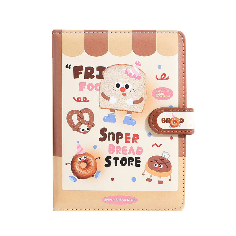 Kawaii Bread Puffy Diary