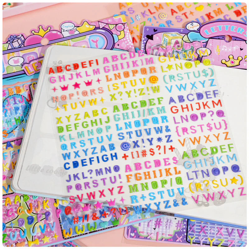 Soft Foam 26 Letter Sticker