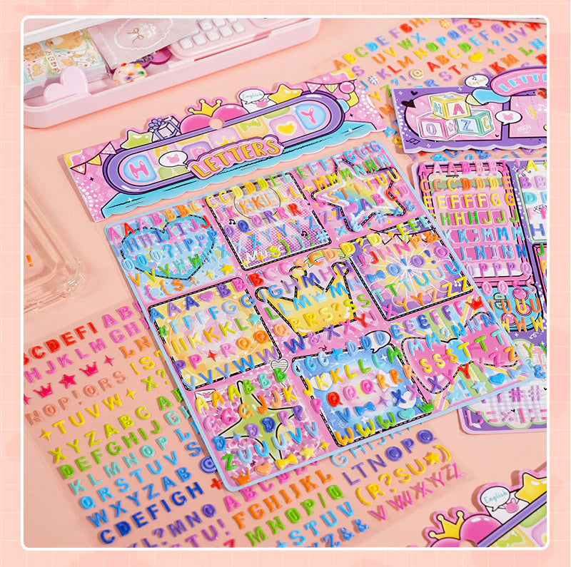 Soft Foam 26 Letter Sticker