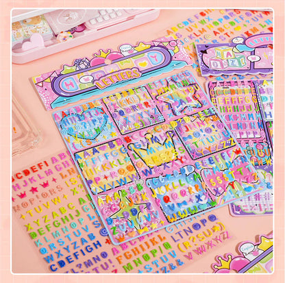 Soft Foam 26 Letter Sticker