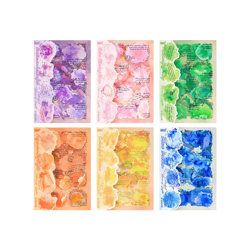 Colour Flower Stickers