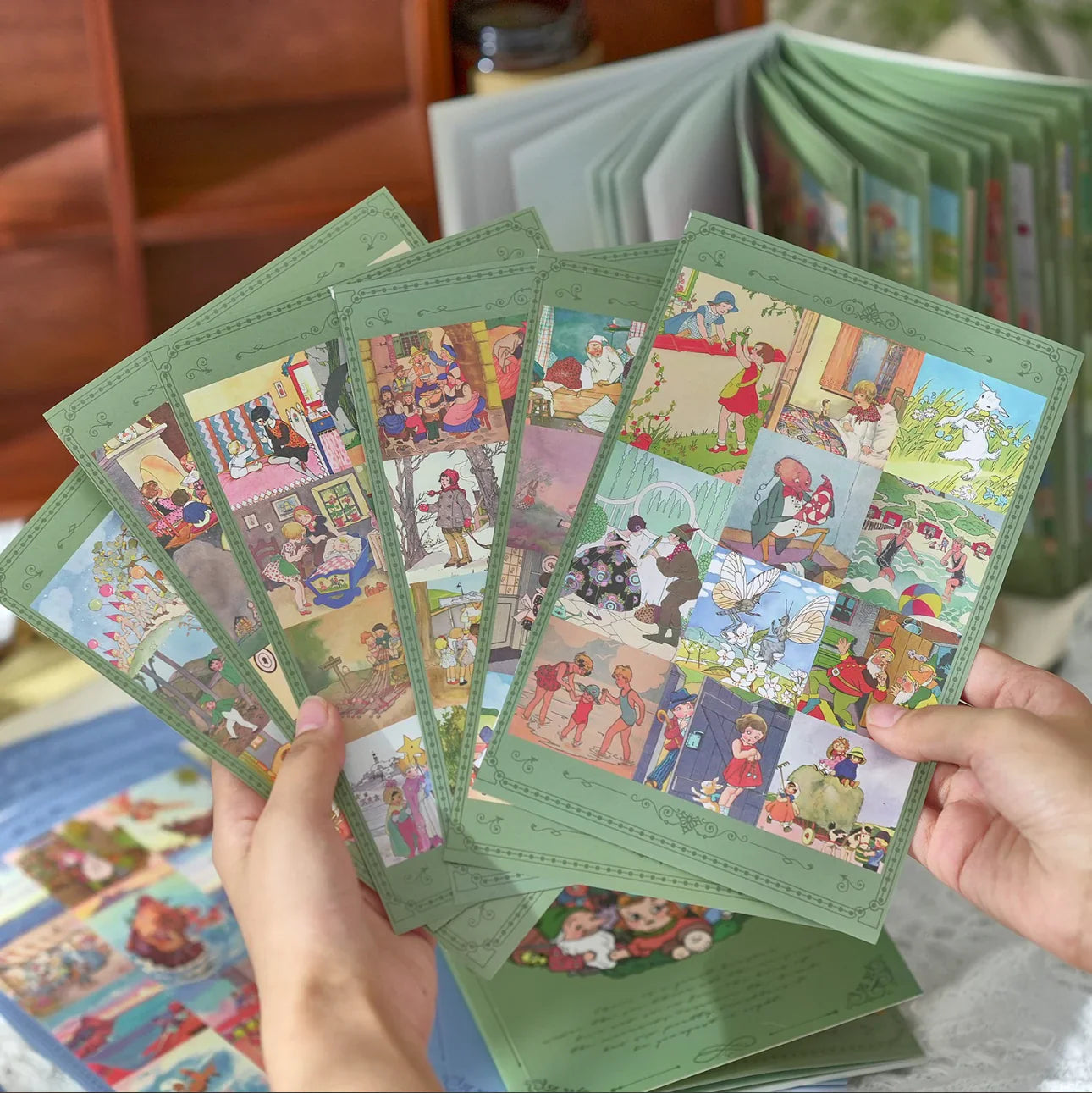 Ancient Retro Sticker Book