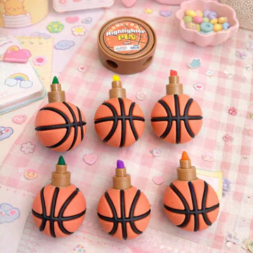 Fidget spinning highlighter