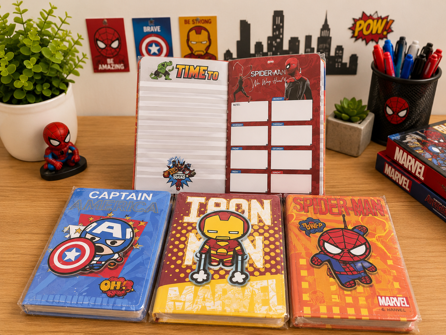 Super Hero Spinner Diary