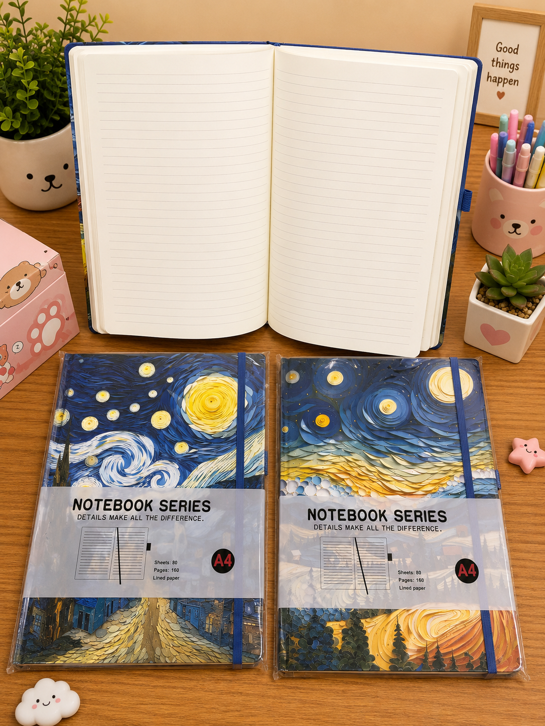 Van Gogh A4 Diary