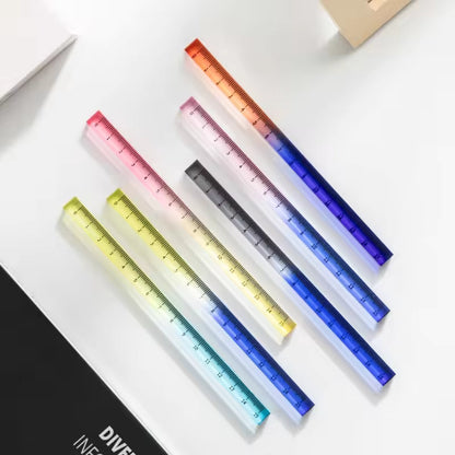 3D Crystal Ruler- 30 CM