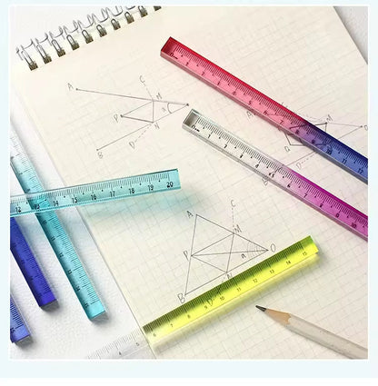 3D Crystal Ruler- 30 CM