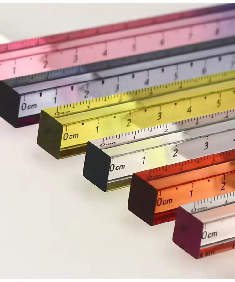 3D Crystal Ruler- 30 CM
