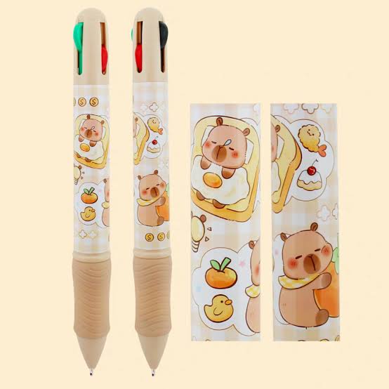 Cappy beara kawaii  jumbo 4 in 1 pen