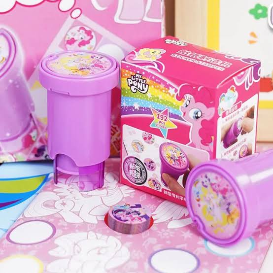 Unicorn pony  DIY Sticker Stamp - 200 Stickers