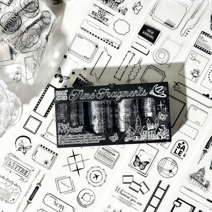 Time fragments Sticker Roll Set (4 pcs)