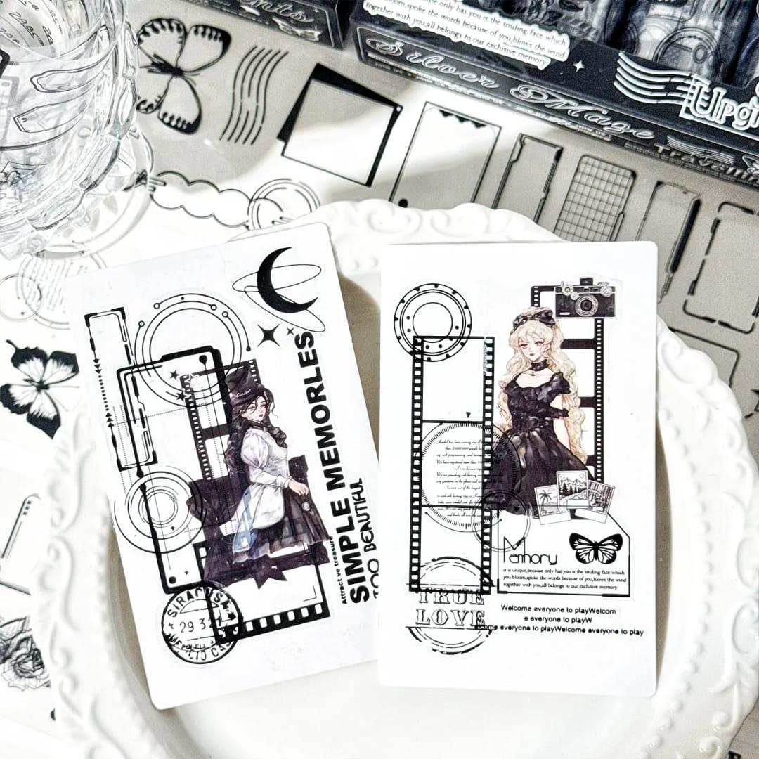 Time fragments Sticker Roll Set (4 pcs)