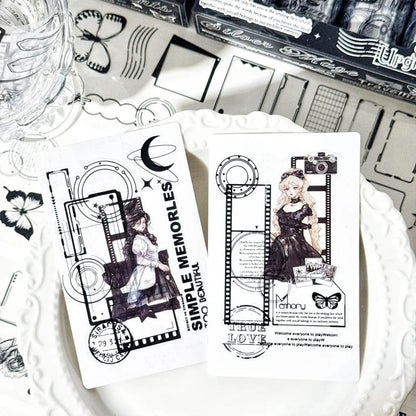 Time fragments Sticker Roll Set (4 pcs)
