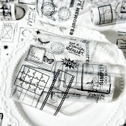 Time fragments Sticker Roll Set (4 pcs)