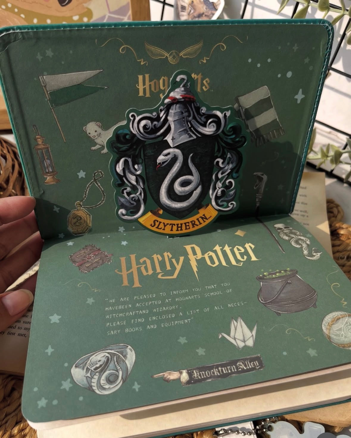 Harry Potter Magnetic Puff Diary