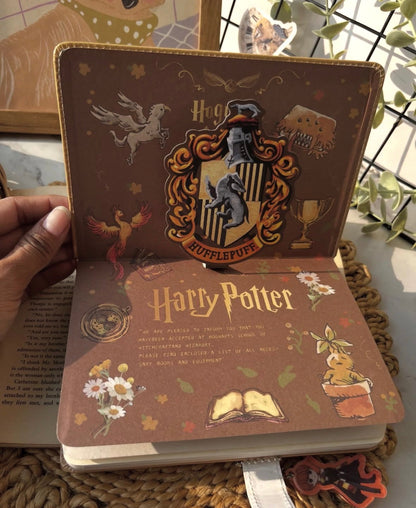 Harry Potter Magnetic Puff Diary
