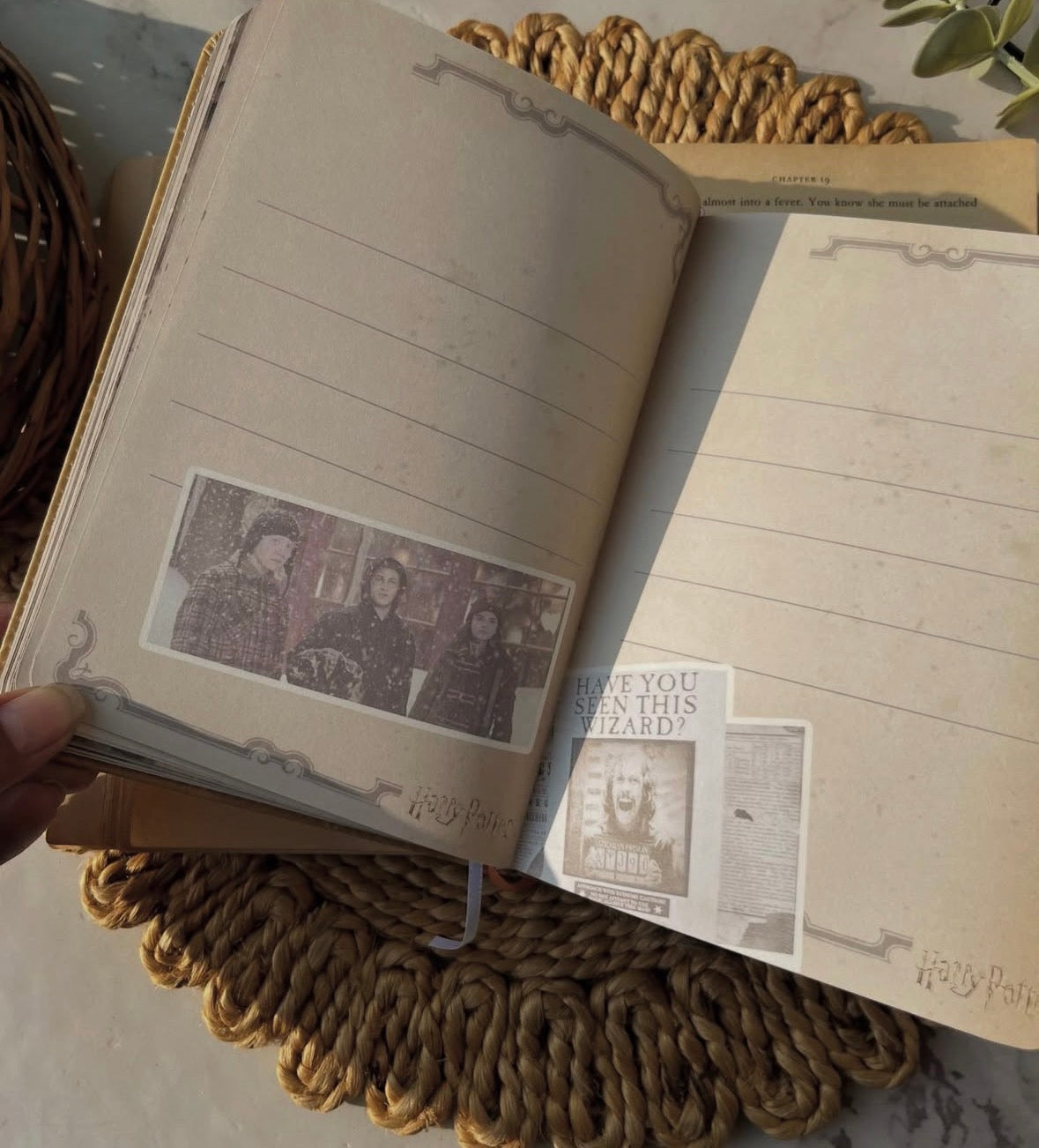 Harry Potter Magnetic Puff Diary