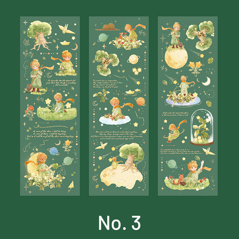 Sky Moon Dreamy Sticker Sheet - 4 Pcs