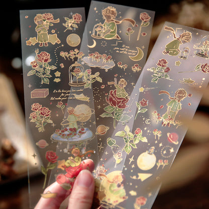 Sky Moon Dreamy Sticker Sheet - 4 Pcs