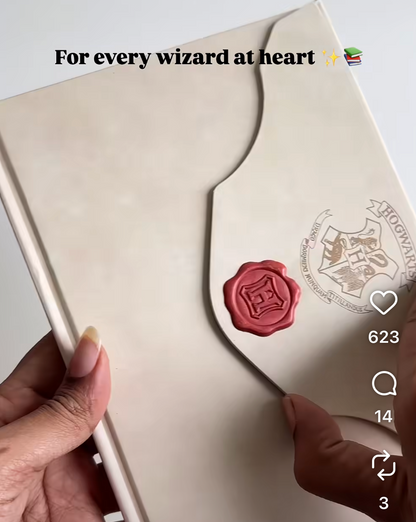 Hogwards letter HP diary