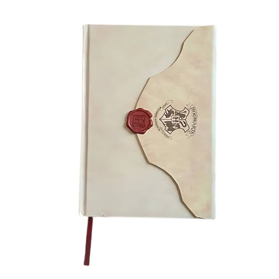 Hogwards letter HP diary