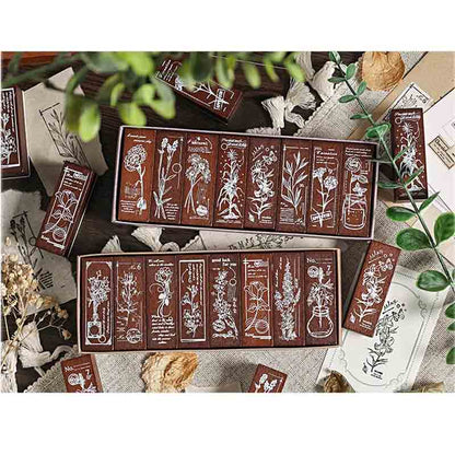 Wooden Floral Stamp Set