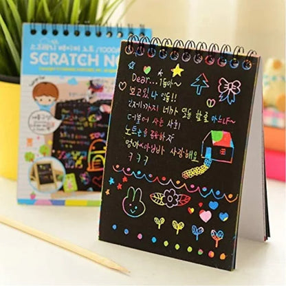 Rainbow Magic Color Scratch Pad Big Size