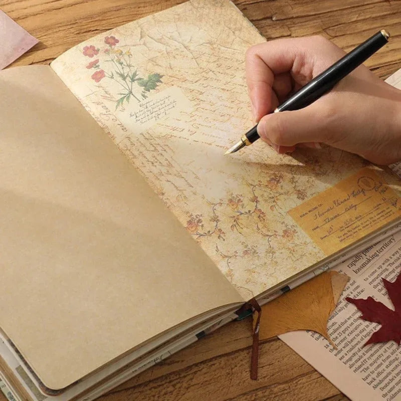Vintage Journaling Diary