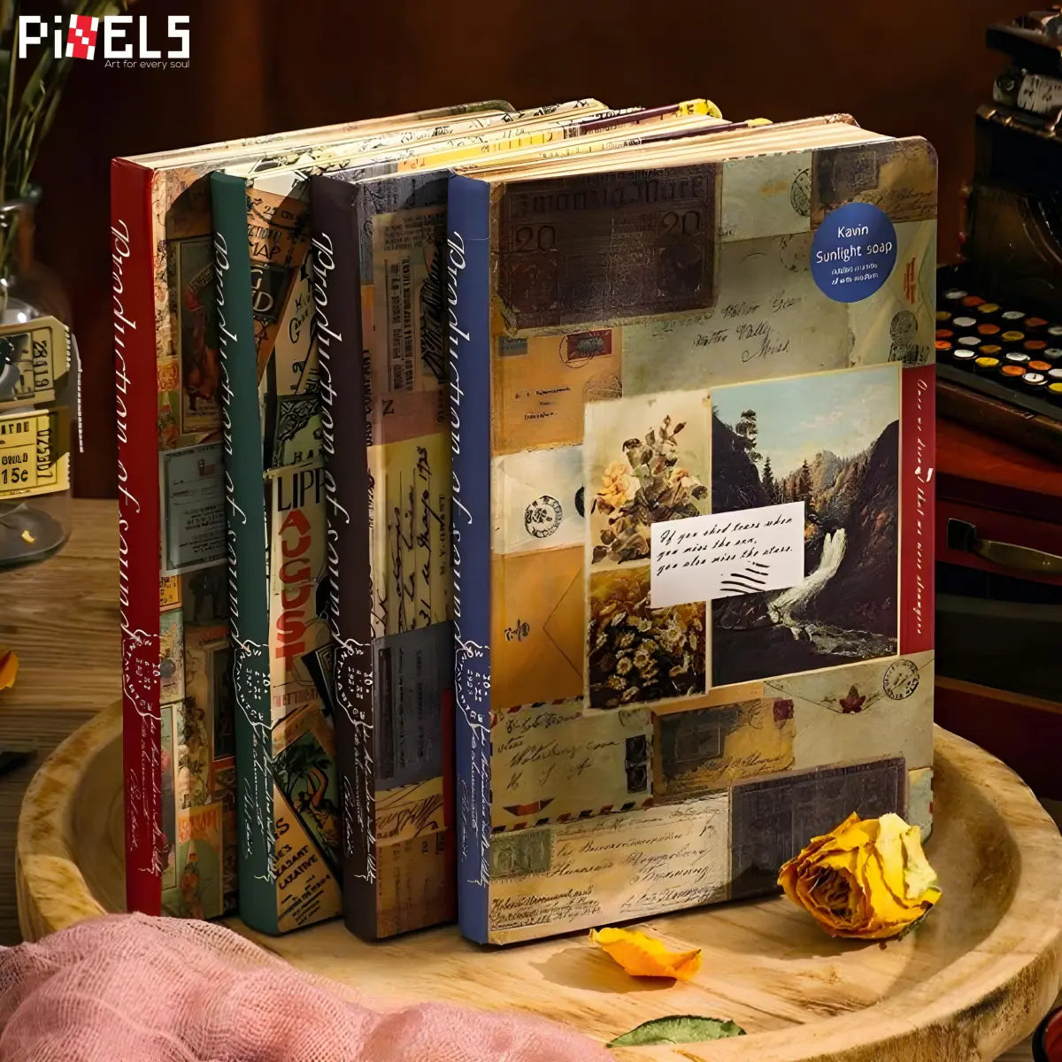 Vintage Journaling Diary