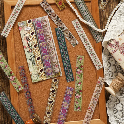 Craft Decorative Lace Sticker - 20 Pcs